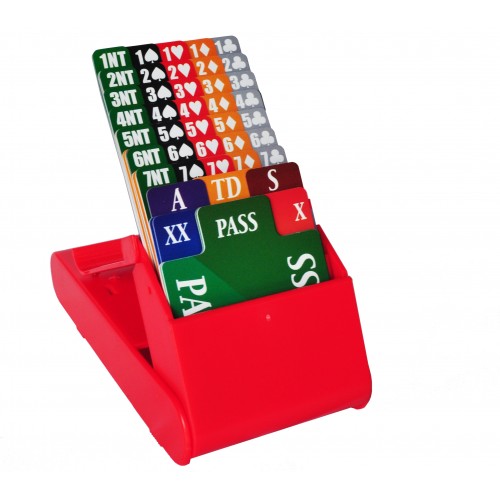 Set patru Bidding Box-uri pentru licitatii la bridge Set patru Bidding Box-uri pentru licitatii la bridge